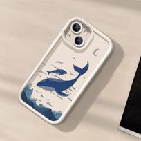 Big Shark for iPhone17roMax phone case 14 Apple 13 matte 12/15 Premium 11 fine hole xs apple 15 balta