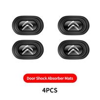 AABFC1 4/8/12pcs Car Door Interior Shock Absorber Oval Buffer For Citroen C1 C2 C3 C4 C5 Celysee Cactus Aircross Berlingo Picasso