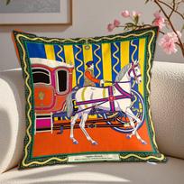 Kawaii Retro pattern Ornamental Pillows Decorative Cushion Covers x Cushions Cover Home Decor Items Decorations Bedroom 30cmx30cm