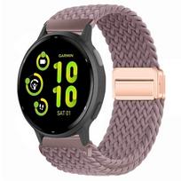 Nylon Strap for Garmin Forerunner 170 55 265s 255s 165 970 570 965 955 / Venu 2 2s 3s 3 4 45mm Magnetic Band Garmin Vivoactive 5 6 / Vivomove Trend Width 20mm