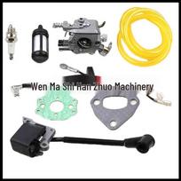 Husqvarna karbiuratorius ir uždegimo ritė HUS 41, 36, 136, 137, 141, 142 ZAMA C1Q-W29e. 1