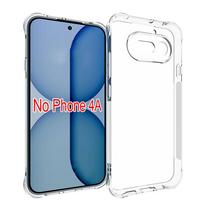EUCAGR For Nothing Phone 4A Pro Case Silicone Soft Phone Case For Nothing Phone4APro Airbag Transparent Protect Back Cover Nothing Phone 4A gryna