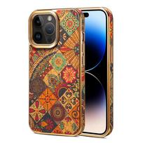 EUCAGR Luxury Leather Phone Case For iPhone 15 14 13 12 Pro Max 15Plus 14Plus back cover Protective Phone Shell Case For iPhone 15Pro Max geltona