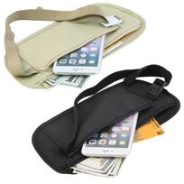 Vandeniui atsparus „Fanny Pack“ juosmens krepšys, vyriškas, bėgiojantis, moteriškas krepšys, diržas su užtrauktuku Pinigų maišelis Kelioninis mobilusis telefonas chaki