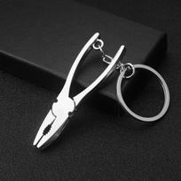 Visi įrankiai Raktų pakabukas Vise raktų pakabukas Metalinis Reguliuojamas Creative Tool Ring Raktų pakabukas Renginiai Vise Key Chain 1 black
