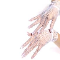 Seksualioji nuotaka vakaro vestuvių vakarėlyje Prom nėrinių pirštinės White white