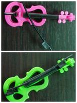 2 vnt./partija Vaikų žaislinis namelis Plastikinis žaislinis smuikas Barbie lėlei Svajonių namelis Monster High lėlėms 1/6 BJD lėlės Priedai Mergaitės dovana įvairiaspalvis