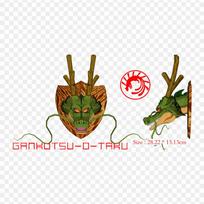 Pleistukai drabužiams, krepšiui, lygintuvu tvirtinami šiluminiai lipdukai, Shenrono, Goku, Piccolo raštas, skalbiami, šilumos perdavimo