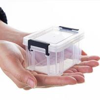 Mini Transparent Plastic Storage Box Car Storage Box Clothing Portable Storage Box Household Goods 8.5*6.5*5 balta