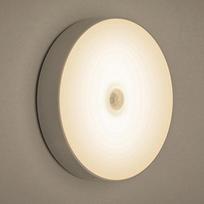 Led žmogaus kūno indukcinė naktinė lemputė belaidė magnetinė siurbimo USB įkrovimo spinta spintelė šviesa prie lovos 400mAh warm light