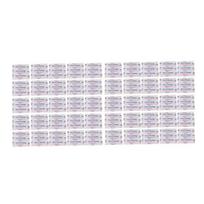 50 vnt./rinkinys Pleistrai Vandeniui atsparūs Hipoalerginiai Itin ploni Tvarsčiai Pirmoji pagalba Medicininis Žaizdų Pleistras Avariniai Rinkiniai Suaugusiems 50pcs white