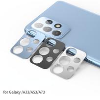 Metalo aliuminio fotoaparato objektyvo apsauga, skirta Samsung Galaxy A33 A53 A32 A13 A73 5G 4G apsauginis dangtelis objektyvo korpuso dėklas nuo įbrėžimų For Galaxy A13-5G juoda