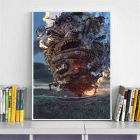 „Mijadzaki Anime Kids“ animacinių filmų plakatai ir spaudiniai Sienų dailė Dekoratyvinis paveikslas, drobė, gyvenamojo kambario namų dekoras be rėmelių 21cm×30cm NoFrame