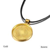 5 vnt / siunta 25 mm Cabochon pagrindo dėklo rėmeliai tuščia ir vaškinė virvelė, skirta kaklo papuošimui Cabochon bazė  pasidaryk pats  papuošalų gaminimo reikmenys Cord 45 cm