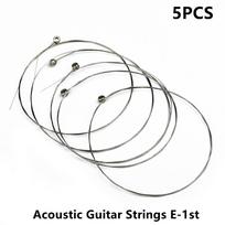 Vienos gitaros stygos 5 vnt. Akustinės bosinės gitaros viršus