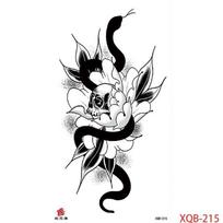 1 vnt vandeniui atsparios tatuiruotės Laikinos tatuiruotės lipdukai Gėlės Rožių kūno tatuiruotės moterims Menas Rankų Tatuiruotės Rankų Tatuiruotės Vilko Tigro Liūto Tapybos Tatuiruotės XQB-215