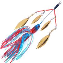 Spinnerbait Piniginės masalas Multirota Spinners Spinners Jaukas lydekai Peche Su visais dirbtiniais masalais Metaliniai blizgučiai Spinnerbait