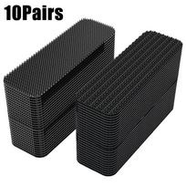 Kilimų fiksavimo lipdukai Didelis lipnumas Neslystantys Patvarūs Rectangle-10pcs gray