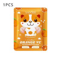 SADOER Orange VC Niacinamide Mask Hydrating Mask 1pcs
