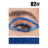 Pearl Liquid Eyeliner Flash Color Glitter Eyeshadow Vandeniui atsparus Nedrumstantis akių pieštukas beige