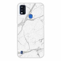 Prabangus silikoninis TPU minkštas dėklas telefonui ZTE Blade A51, ZTE Blade A51 Lite, smūgiams atsparus, madingas marmurinis coque ZTE Blade A51