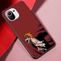 Japanese Anime Bleach Case for Xiaomi Mi 11 Lite 5G 12 Pro Note 10 10T 9 SE 9T 10S 8 A2 Lite CC9 Redmi Note 11 TPU Phone Cover Xiaomi Mi A2 Lite black