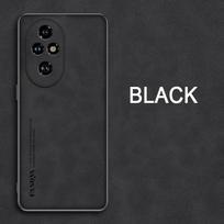 For Honor 200 Pro Case Skin Feel Shockproof Matte Leather Case for Huawei Honor 200 Lite 100 Pro 90 Lite Soft Back Cover Shell For Honor 200 Pro juoda