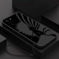Anime BLEACH Kurosaki Ichigo Cover For Xiaomi Redmi Note 12 12Pro 11 11S 11T 10S 10 Pro Plus 5G Liquid Left Rope Phone Case Redmi Note 10