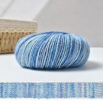 50g/kamuolys Kelių spalvų mišrūs siūlai Megzti ir nerti rankdarbiai 73% medvilnė 27% akrilas