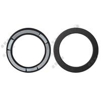Magsafe belaidžio įkrovimo magnetinis žiedas mobiliojo telefono dėklui weak magnetic juoda