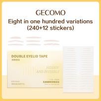 GECOMO Seamless Double Eyelid Sticker Waterproof Invisible Adjustment Eye Shape,Double Eyelid Tape