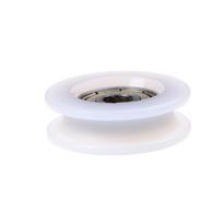 6*30*10mm U formos griovelio metalinis ekranas nailoninis skriemulio ratukai ritinėliniai rutuliniai guoliai