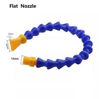 Cooling Water Spray Adjustable Water Pipe Flat Round Nozzle hose For CNC Lathe Flat Nozzle