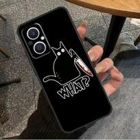 Raganos Juodo Katino Dėklas OPPO Reno 10 Pro 4 5 6 7 8 Lite 8T 4Z 5Z OPPO Find X5 Lite X2 X3 Neo X6 Pro Viršelis OPPO Reno4 Z 5G