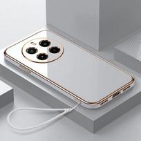 Dėklas Realme 12X, Telefono dėklas Realme 12 Pro, Dėklas Realme 12 + 12, Realme 12 Pro Plus Prabangus kvadratinis galvanizuotas smūgiams atsparus galinis dangtelis Realme 12 4G&Case & Strap
