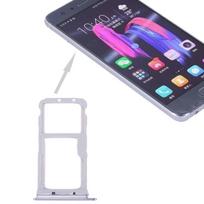 For Huawei Honor 9 SIM Card Tray & SIM / Micro SD Card Tray tamsiai pilka spalva
