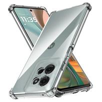 Smūgiams atsparus gradientinis silikoninis dėklas Motorola Edge 60 Fusion 60S, vaivorykštės spalvos, apsaugantis nuo smūgių su oro pagalvėlėmis, Moto Edge 60 Stylus Edge 60 Fusion gray