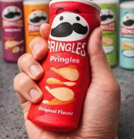 Squishy minkomas žaislas „Pringles“