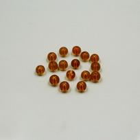 Fasetuoti stikliniai krištoliniai karoliukai - 4/6/8/10/12 mm apvalūs, skirti „pasidaryk pats“ papuošalų gamybai 4mm approx. 75 beads/bag kava