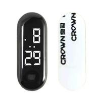 Mini Electric Car Clock LED Movement Touch Waterproof Simple Car Ins Moto Time Dashboard And Watch Portable Clocks Stylish N9C4