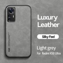 Dėl Xiaomi 12 12X 12T Pro dėklo Odinis magnetinis laikiklis Funda Dėl Xiaomi Mi12 T Mi12X 12TPro Mi 12 Lite 12S Ultra Galinis minkštas dangtelis For Xiaomi 12T Pro tamsiai pilka spalva