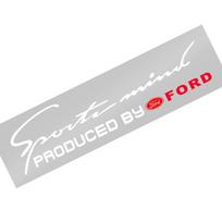 1 vnt. Sportinio dizaino automobilio priekinio žibinto antakis 3D lipdukas Ford Mustang Universalus Didelis Dydis Mustang Shelby GT Automobilio Aksesuarai Mustang juoda