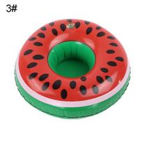 Mielas ananasinis paukštis pripučiamas plūduras gėrimo skardinės puodelio laikiklis maudynių vakarėliui Watermelon