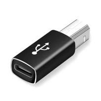 Type C Female to Square Male USB Adapter for Fast Data Transfer Power Adapter for Laptops Mobile Phones Tablets