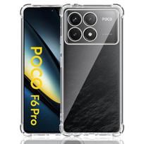 Clear Silicone Shockproof Cover For Xiaomi Poco F6 Pro Case Lens Protection Shell On Poco F7 F8 Ultra X6 X7 X6Pro F6Pro X7Pro 5G For Poco F6 Pro 5G skaidri