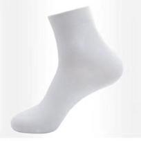 1/5/10 porų vyriškos kojinės, kasdienės, verslo, vidutinio pralaidumo, vyriškos trumpikės kojinės 1 Pair balta