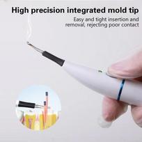 4Pcs/Pack Dental Heated Gutta Cutter Tips Sterilization Heat-Resistant Gutta Percha Point Heating Cutter Tooth Dental Tools one size gray