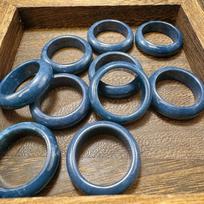 Magnesite Turquoise Optimized Running Ring, Imitation Sperm Whale Blue Imitation Coral Lapis Lazuli, DIY Jewelry Accessories Findings