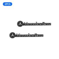 4 vnt. Automobilio garso sistemos dekoracija 3D aliuminio ženklelis Emblema Lipdukas Mercedes Benz AMG W212 W204 W211W168 W213 W205 W210 W108 W124