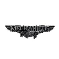 Warhammer 40K Mechanical Enamel Lapel Pin - Tabletop Wargame Accessory Collection black